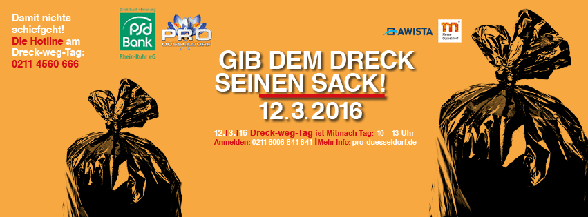 Dreck-weg-Tag 2016: 6800 Bürger nahmen teil