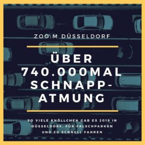 Verkehrssünder in Düsseldorf
