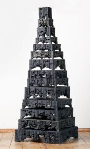 Defragmentology an der Grenze zwischen Grafik und Skulptur
