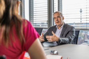 Interview: Stefan Dahm, Vorstandsvorsitzender der Stadtsparkasse Düsseldorf