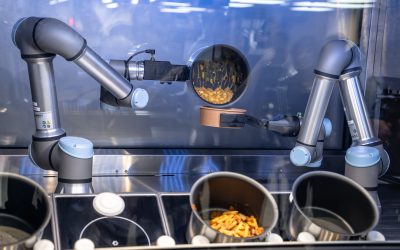 Wie ein Kochroboter Kantinen Konkurrenz macht