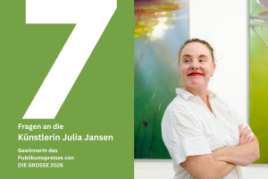 7 Fragen an Düsseldorfer Künstlerinnen und Künstler: Julia Jansen, Gewinnerin des Publikum...